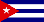 Flagge Kuba